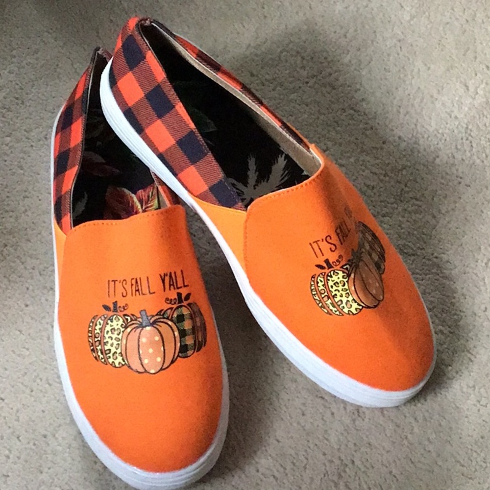 New Orange Women’s Slip-On Shoes